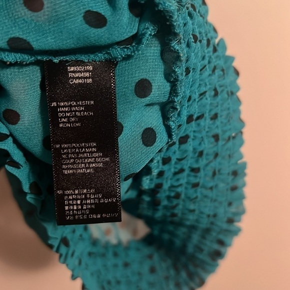 Forever 21 sleeves see thru blouse size S 282 - Picture 5 of 5